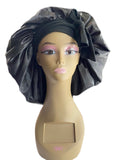 Oversized bonnets with tie wrap