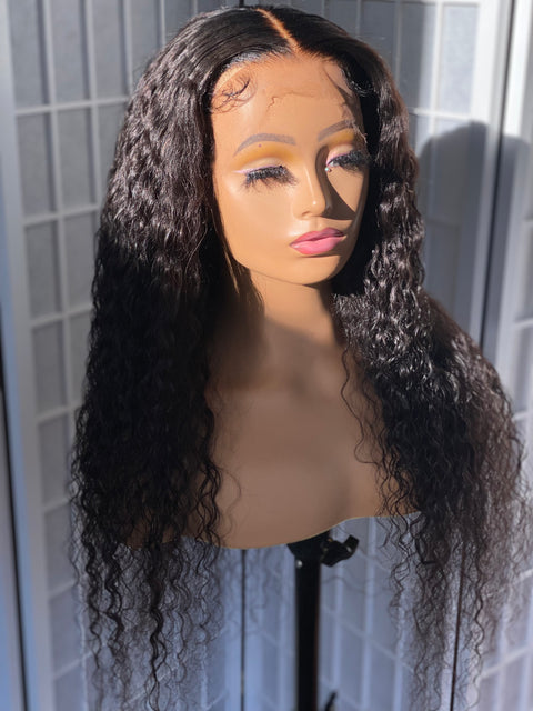26” deep wave frontal wig